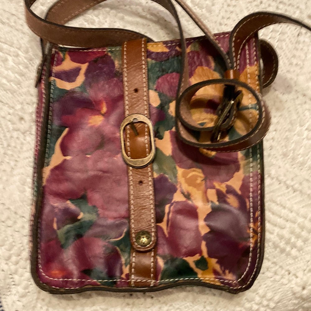 Patricia Nash leather print cross body